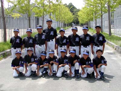 全京都学童野球選手権大会　選手たち